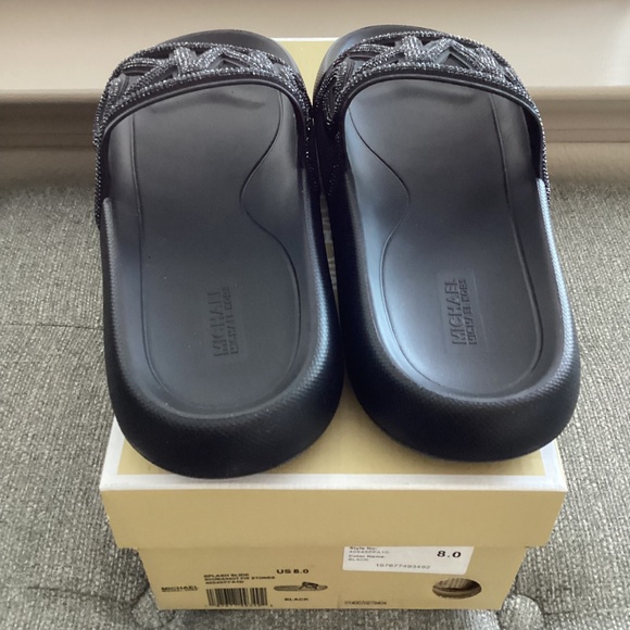 Michael Kors MICHAEL MMK Splash Slide Sandals, size 8 - Picture 9 of 10